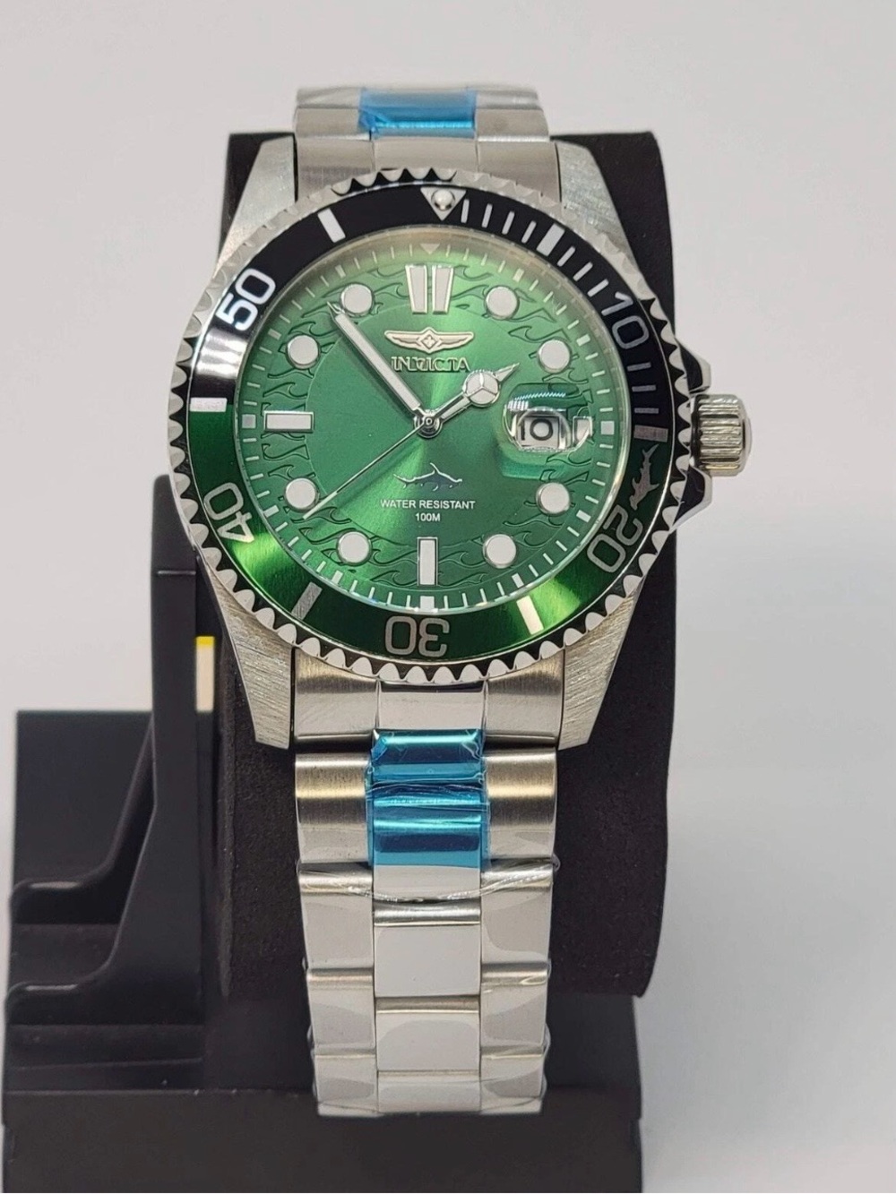 NIB Invicta Green Sunburst Dial Stainless Steel Diver 40mm🔥🔥(D5) - Picture 2 of 9